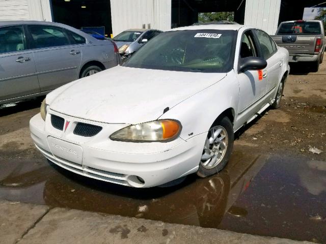 1G2NF52E33C315067 - 2003 PONTIAC GRAND AM S WHITE photo 2