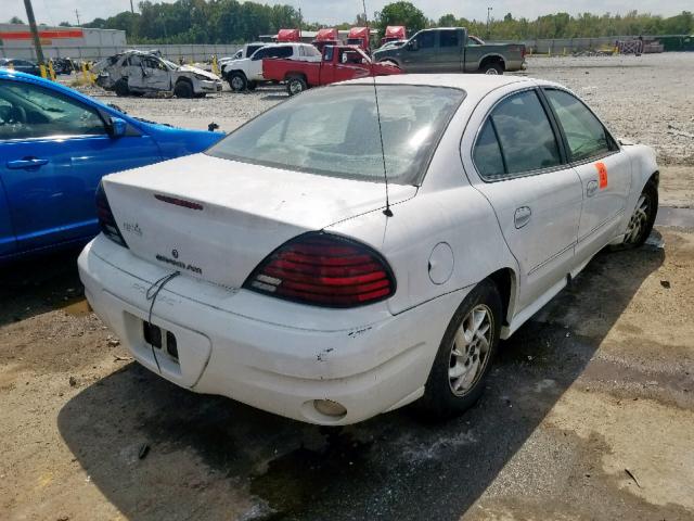 1G2NF52E33C315067 - 2003 PONTIAC GRAND AM S WHITE photo 4