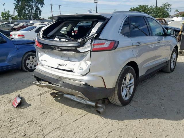 2FMPK4J9XKBC03603 - 2019 FORD EDGE SEL SILVER photo 4