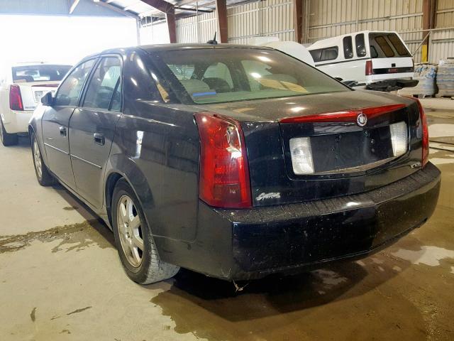 1G6DP567350126023 - 2005 CADILLAC CTS HI FEA BLACK photo 3