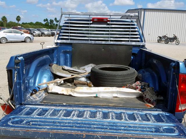 1D7HA18NX3J619571 - 2003 DODGE RAM 1500 S BLUE photo 9