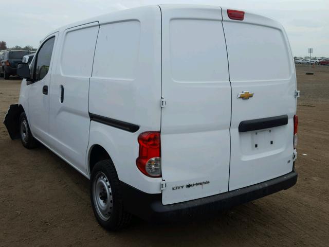 3N63M0ZN6FK692960 - 2015 CHEVROLET CITY EXPRE WHITE photo 3