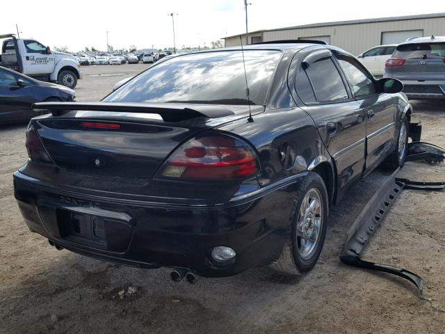 1G2NV52E42C320702 - 2002 PONTIAC GRAND AM G BLACK photo 4