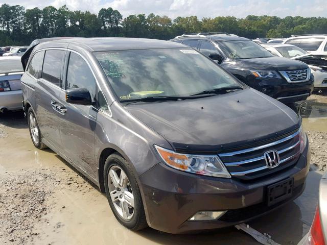 5FNRL5H97DB058256 - 2013 HONDA ODYSSEY TO GRAY photo 1