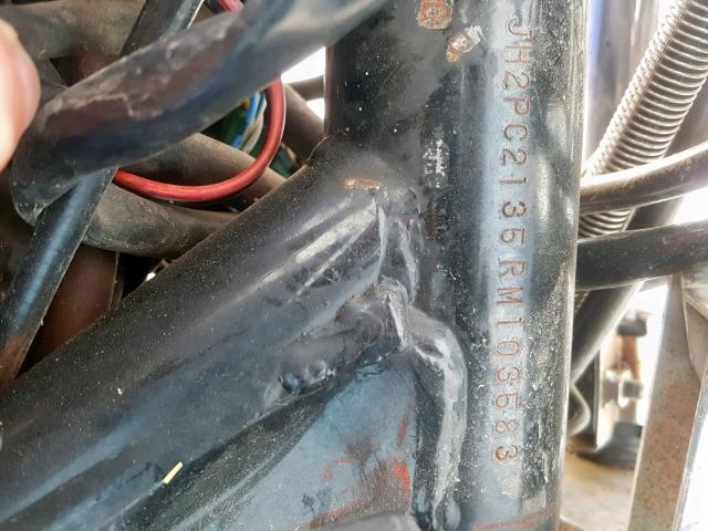 JH2PC2135RM103583 - 1994 HONDA VT600 CD BLUE photo 10