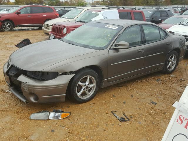 1G2WP52K42F262500 - 2002 PONTIAC GRAND PRIX BROWN photo 2