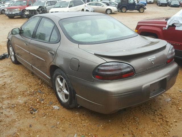 1G2WP52K42F262500 - 2002 PONTIAC GRAND PRIX BROWN photo 3