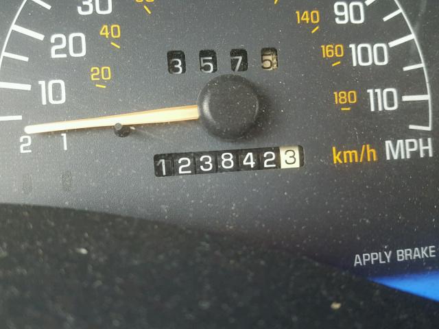 1G2WP52K42F262500 - 2002 PONTIAC GRAND PRIX BROWN photo 8