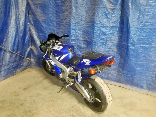 JYARN05E41A008767 - 2001 YAMAHA YZFR1 BLUE photo 3