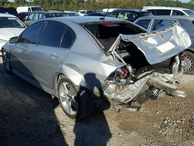 6G2EC57Y59L194162 - 2009 PONTIAC G8 GT SILVER photo 3