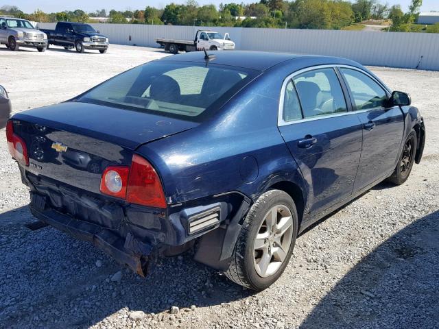 1G1ZB5E12BF303547 - 2011 CHEVROLET MALIBU LS BLUE photo 4