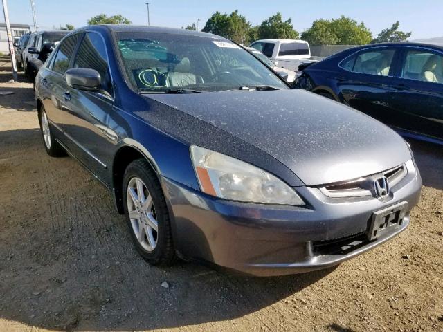 1HGCM66583A030077 - 2003 HONDA ACCORD GRAY photo 1