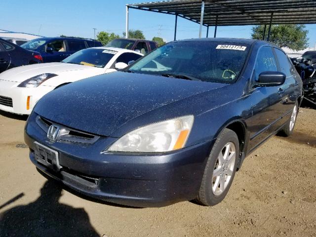 1HGCM66583A030077 - 2003 HONDA ACCORD GRAY photo 2