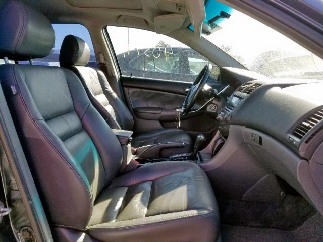 1HGCM66583A030077 - 2003 HONDA ACCORD GRAY photo 5