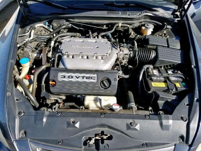 1HGCM66583A030077 - 2003 HONDA ACCORD GRAY photo 7