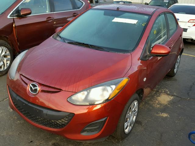 JM1DE1KY3E0175135 - 2014 MAZDA MAZDA2 SPO 栗色 照片 2