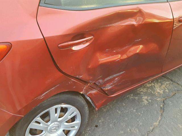 JM1DE1KY3E0175135 - 2014 MAZDA MAZDA2 SPO 栗色 照片 9