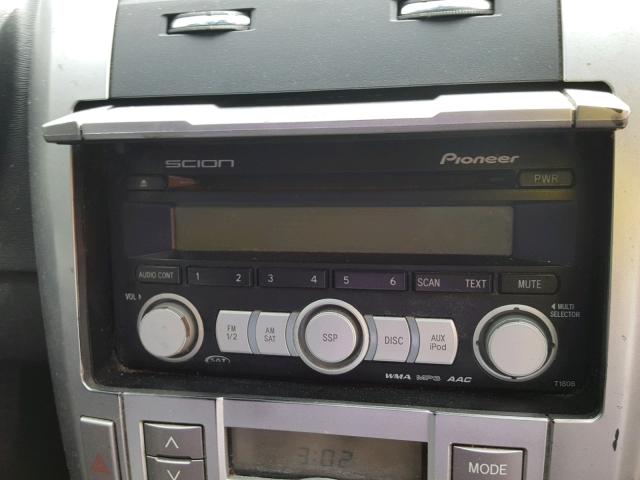 JTKDE167880260275 - 2008 TOYOTA SCION TC 黑色 照片 9