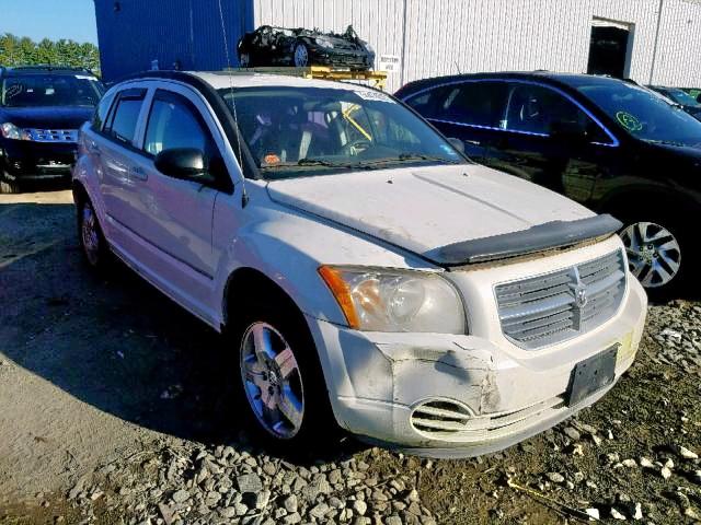 1B3HB48A49D202073 - 2009 DODGE CALIBER SX WHITE photo 1