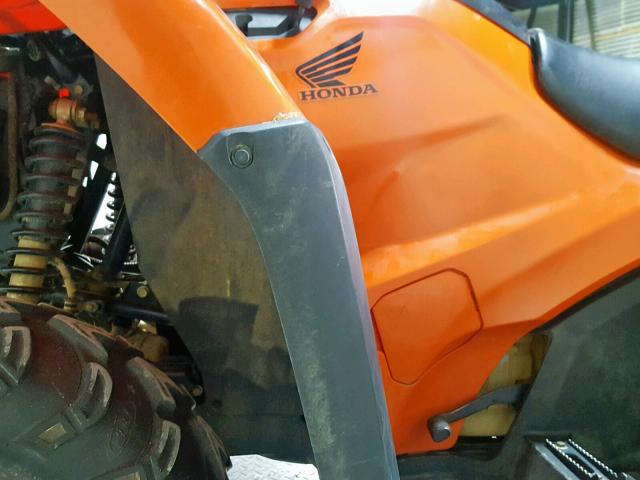 1HFTE40K9J4400727 - 2018 HONDA TRX420 FM ORANGE photo 12