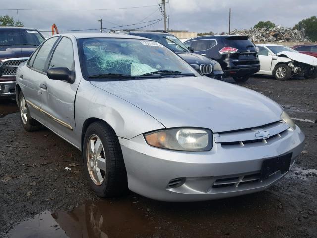 1G1JF52F247312943 - 2004 CHEVROLET CAVALIER L SILVER photo 1