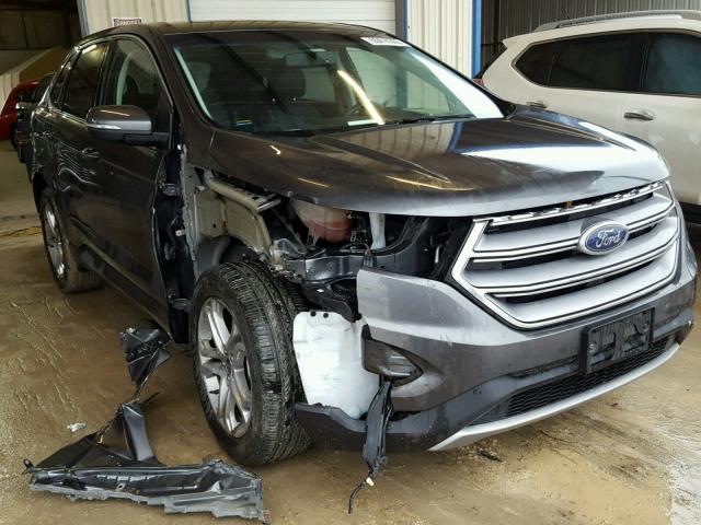 2FMPK4K92HBB29472 - 2017 FORD EDGE TITAN GRAY photo 1