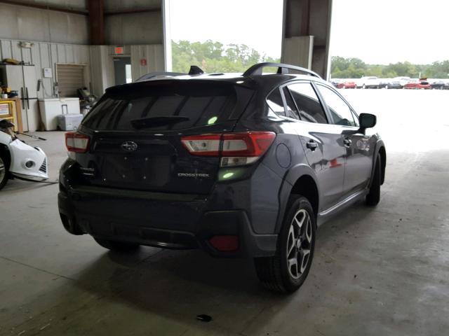 JF2GTAMC5J8283564 - 2018 SUBARU CROSSTREK GRAY photo 4