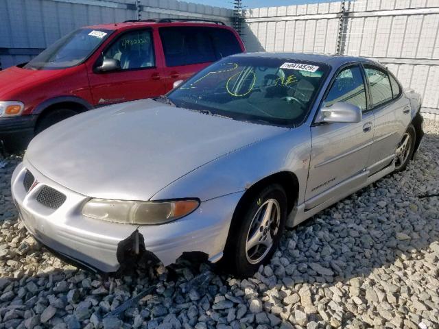 1G2WP52K92F109952 - 2002 PONTIAC GRAND PRIX SILVER photo 2