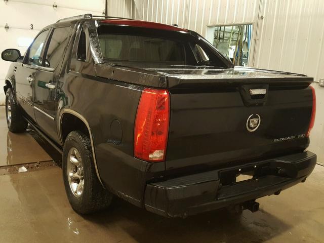 3GYFK628X7G308156 - 2007 CADILLAC ESCALADE E BLACK photo 3