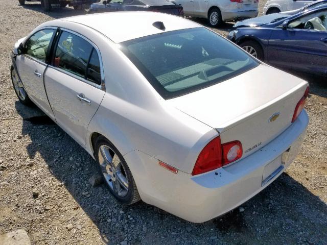 1G1ZC5E08CF330354 - 2012 CHEVROLET MALIBU 1LT WHITE photo 3