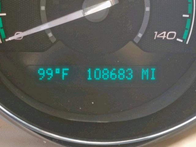 1G1ZC5E08CF330354 - 2012 CHEVROLET MALIBU 1LT WHITE photo 8