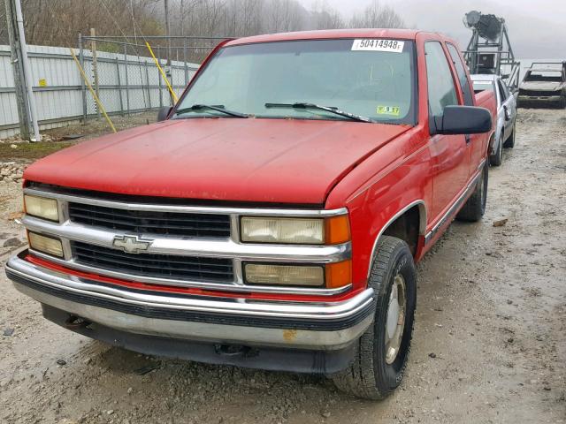 1GCEK19M5TE129032 - 1996 CHEVROLET GMT-400 K1 RED photo 2