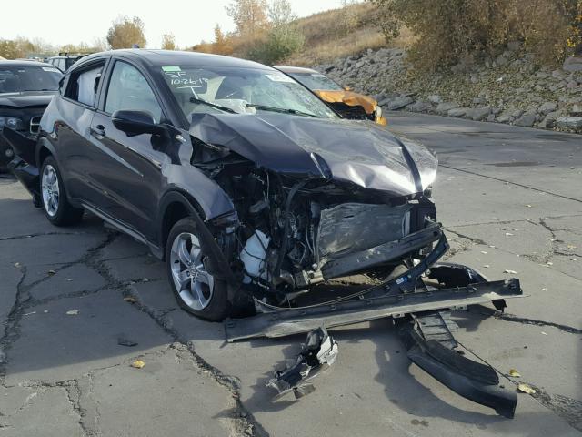 3CZRU6H57HM714712 - 2017 HONDA HR-V EX BLACK photo 1