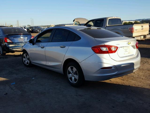 1G1BC5SM2G7252887 - 2016 CHEVROLET CRUZE LS GRAY photo 3