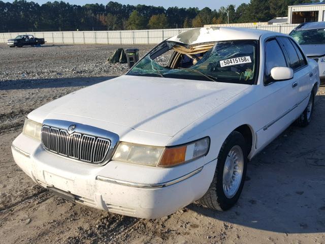 2MEFM75W5XX675339 - 1999 MERCURY GRAND MARQ WHITE photo 2