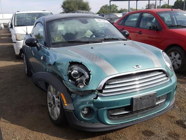 WMWSX1C50CT163622 - 2012 MINI COOPER COU GREEN photo 1