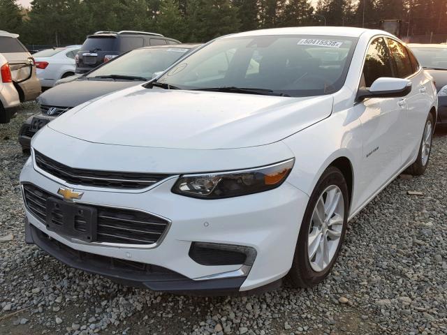 1G1ZJ5SU9HF148053 - 2017 CHEVROLET MALIBU HYB WHITE photo 2