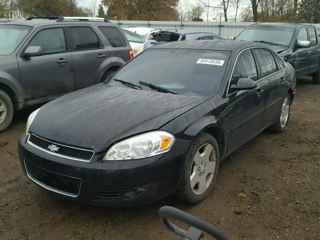 2G1WD58C579312530 - 2007 CHEVROLET IMPALA SUP Қара фото 2