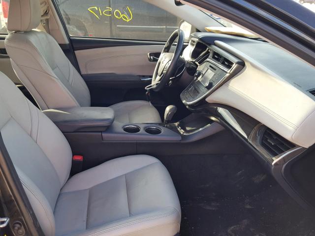 4T1BK1EB6DU033291 - 2013 TOYOTA AVALON BAS BLACK photo 5