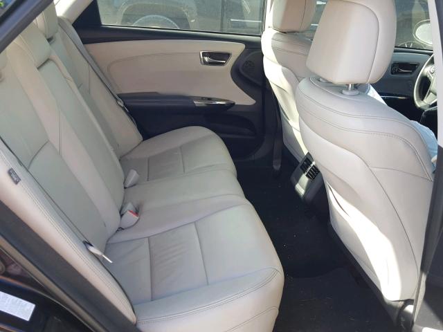 4T1BK1EB6DU033291 - 2013 TOYOTA AVALON BAS BLACK photo 6