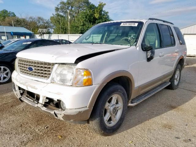 1FMDU74W12ZC84763 - 2002 FORD EXPLORER E WHITE photo 2