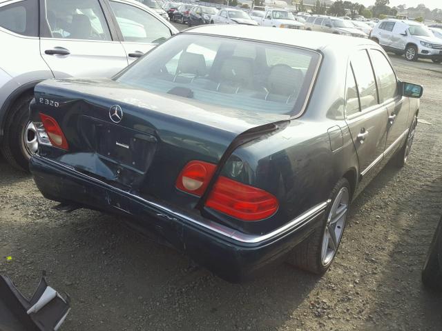 WDBJF65F2WA669102 - 1998 MERCEDES-BENZ E 320 GREEN photo 4