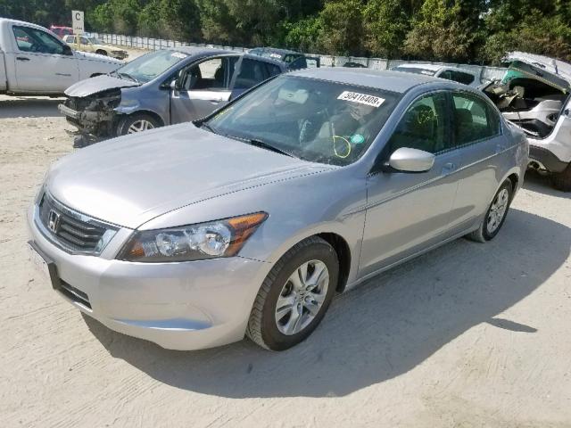 1HGCP26438A128805 - 2008 HONDA ACCORD LXP SILVER photo 2