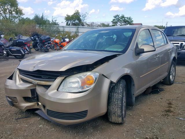 1G1AL58F867626793 - 2006 CHEVROLET COBALT LT TAN photo 2