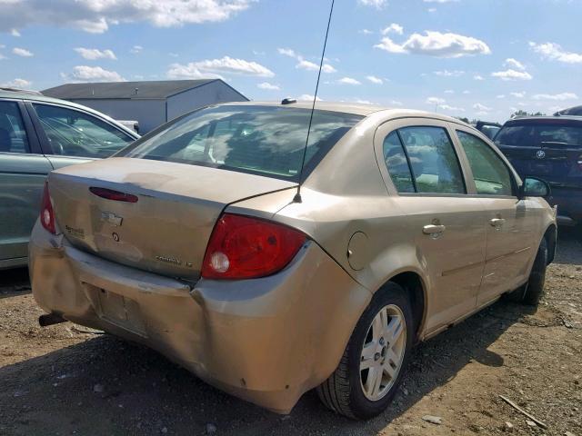 1G1AL58F867626793 - 2006 CHEVROLET COBALT LT TAN photo 4