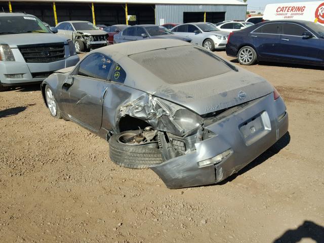 JN1AZ34E34M154981 - 2004 NISSAN 350Z COUPE GRAY photo 3