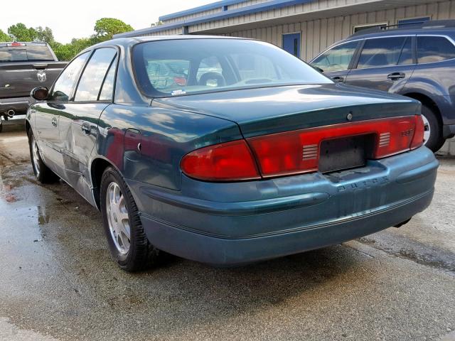 2G4WB52KXX1531281 - 1999 BUICK REGAL LS GREEN photo 3