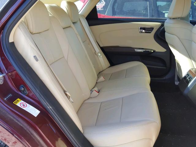 4T1BK1EB4DU058612 - 2013 TOYOTA AVALON BAS Czerwony zdjęcie 6