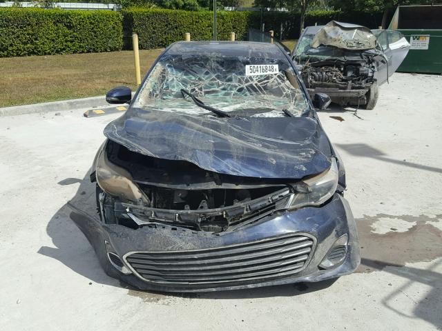 4T1BK1EB8FU147621 - 2015 TOYOTA AVALON XLE BLUE photo 9