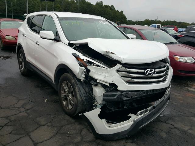 5XYZT3LB7GG337797 - 2016 HYUNDAI SANTA FE S WHITE photo 1